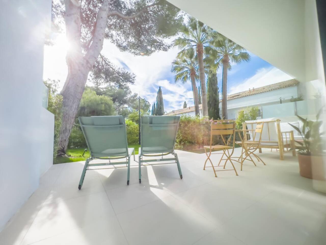Bajo Con Jardin En La Milla De Oro Apartment Marbella Exterior photo